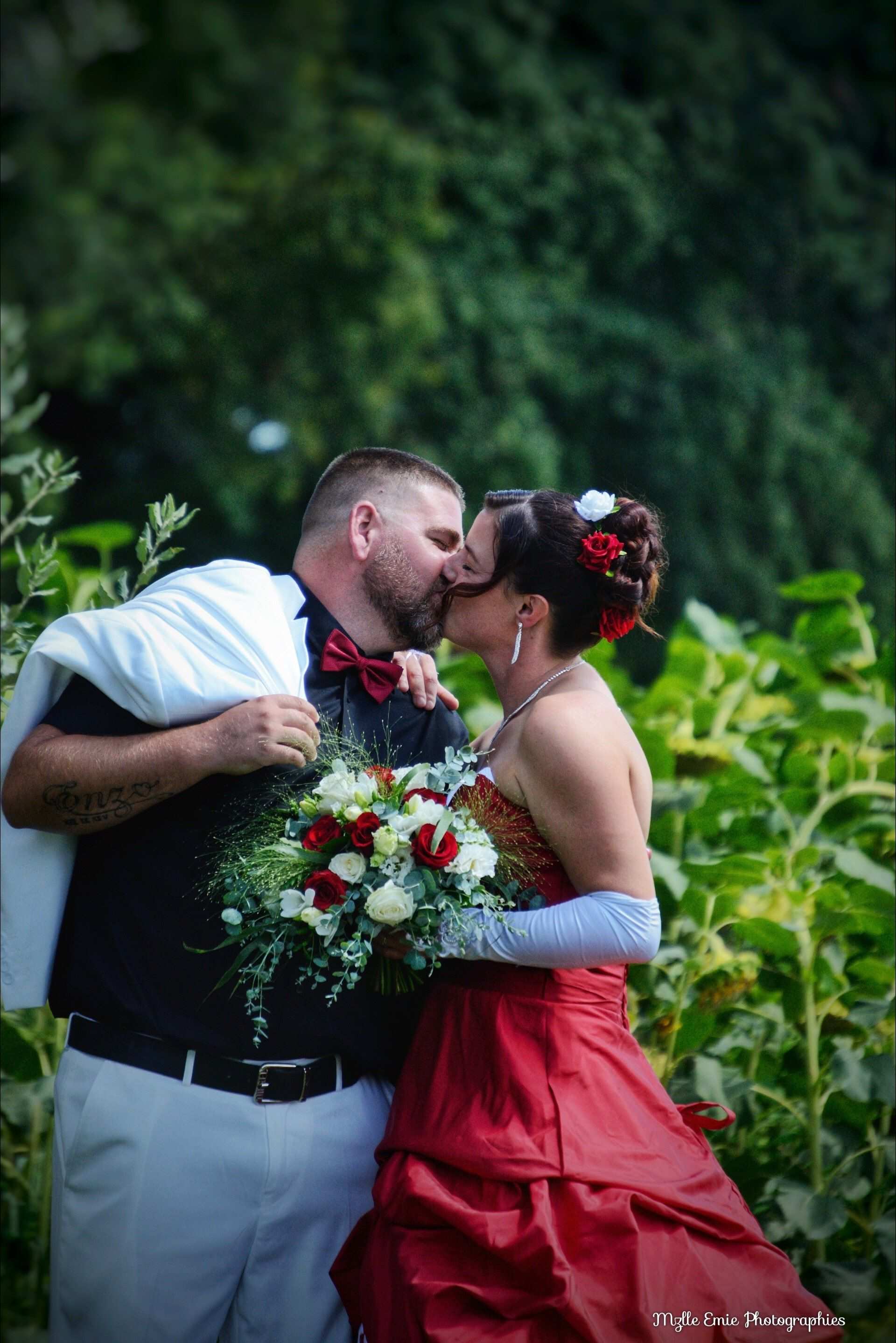 Photo de mariage de ma cousine en ligthbox
