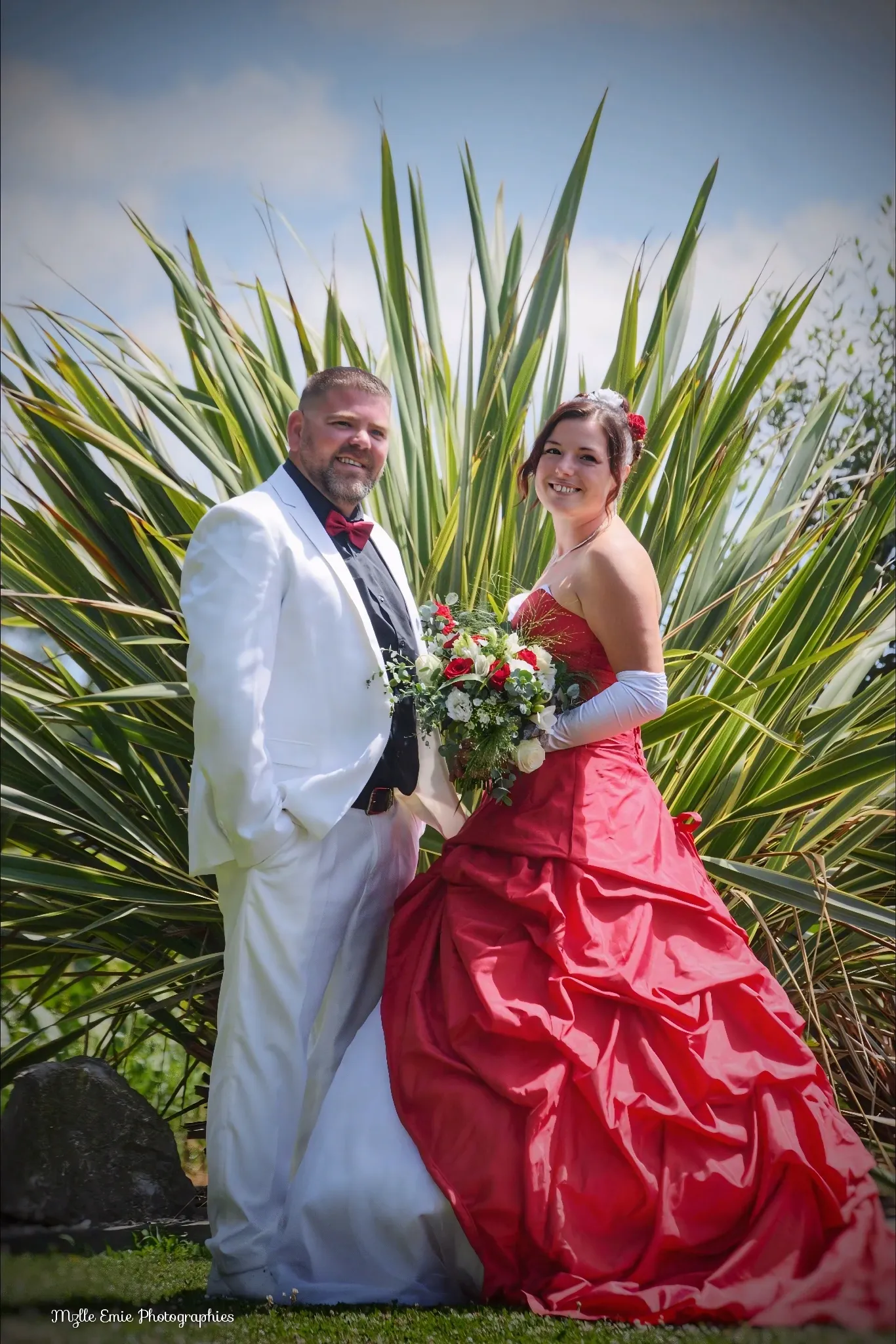 Photo de mariage de ma cousine en ligthbox