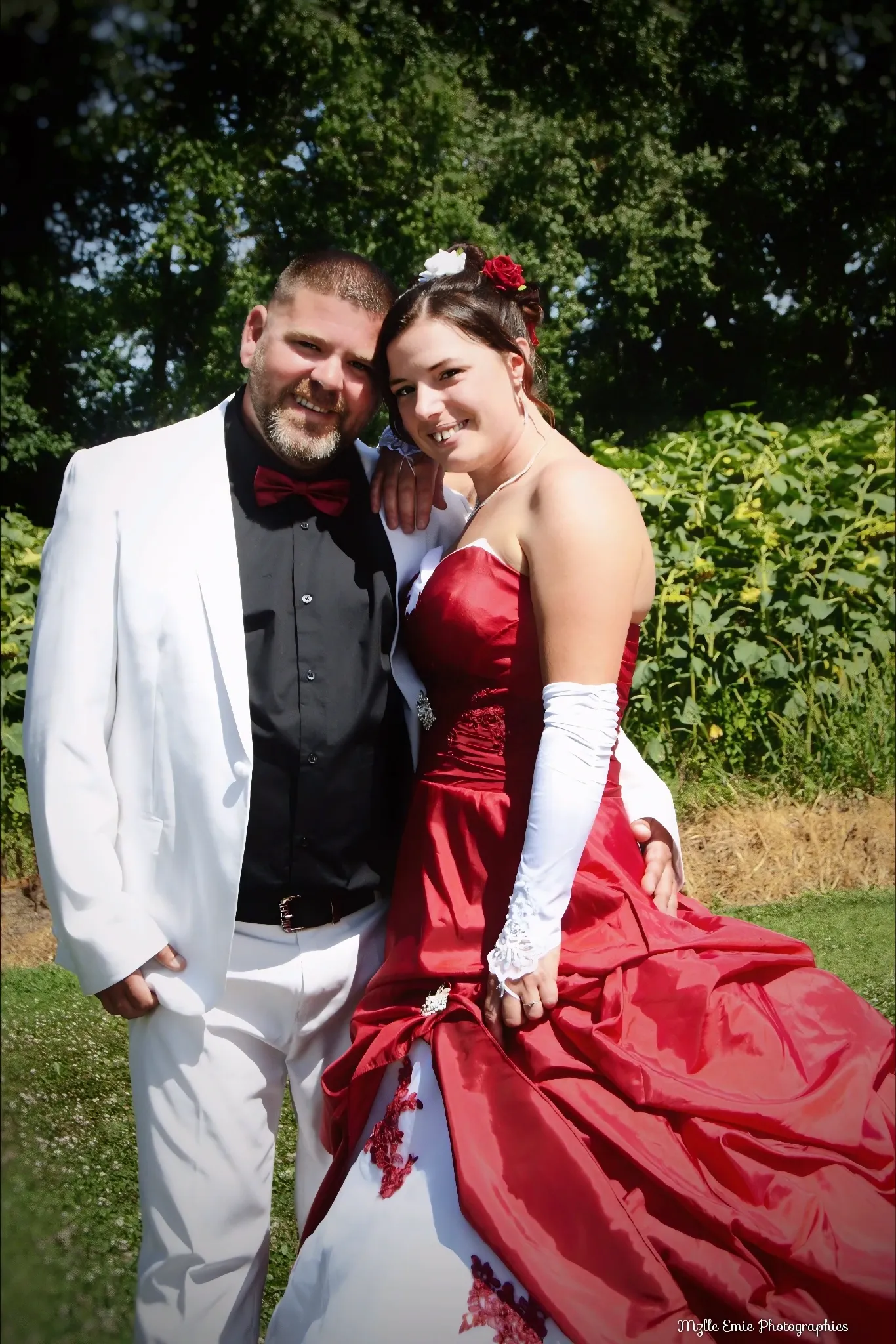 Photo de mariage de ma cousine en ligthbox